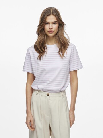 T-shirt VILA en violet : devant