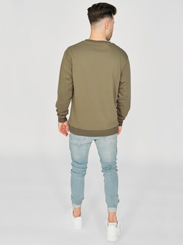 TOP GUN Sweatshirt in Groen