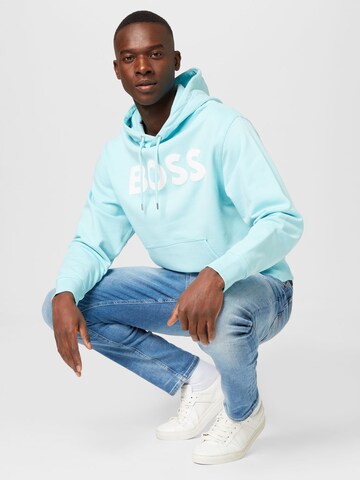 Sweat-shirt BOSS en bleu