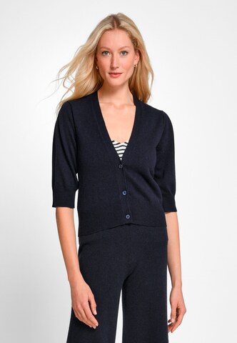 include Gebreid vest in Blauw: voorkant