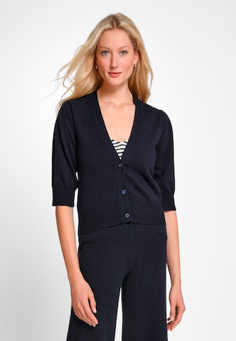 include Gebreid vest in Blauw: voorkant