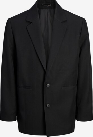 JACK & JONES - Ajuste regular Chaqueta saco 'CARTER' en negro: frente