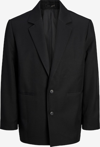 JACK & JONES - Ajuste regular Chaqueta saco 'CARTER' en negro: frente