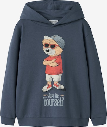 NAME IT - Sudadera 'NKMDOBS' en azul: frente