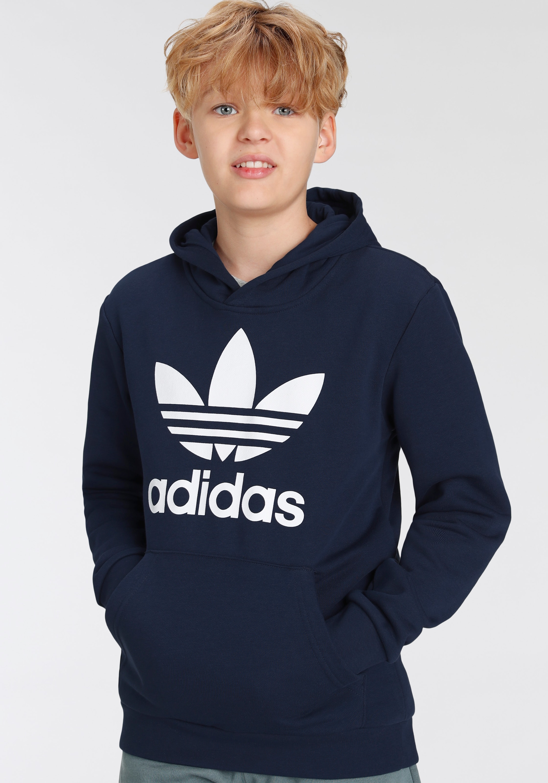Sweat adidas sale bleu marine