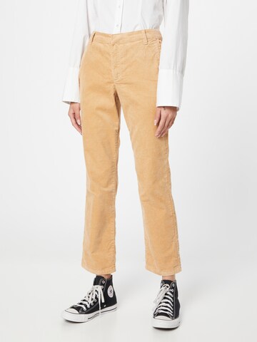 Regular Pantalon ESPRIT en beige : devant