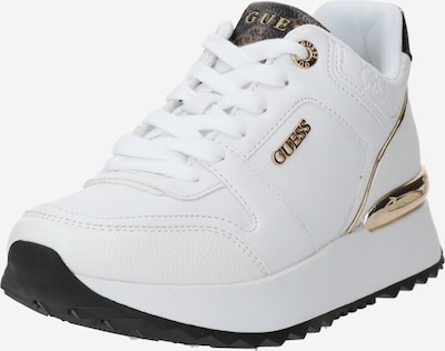 GUESS Zapatillas deportivas bajas 'KADDY' en oro / negro / blanco, Vista del producto