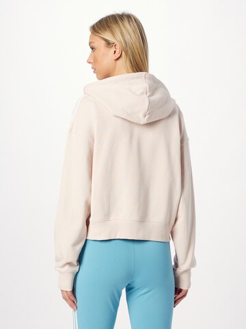 ADIDAS SPORTSWEAR Sports sweat jacket 'Essentials 3-Stripes French Terry ' in Pink