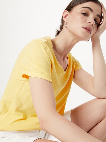 T-shirt QS en jaune