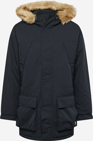 LEVI'S ® Winterparka 'Prescott Parka' in Zwart: voorkant