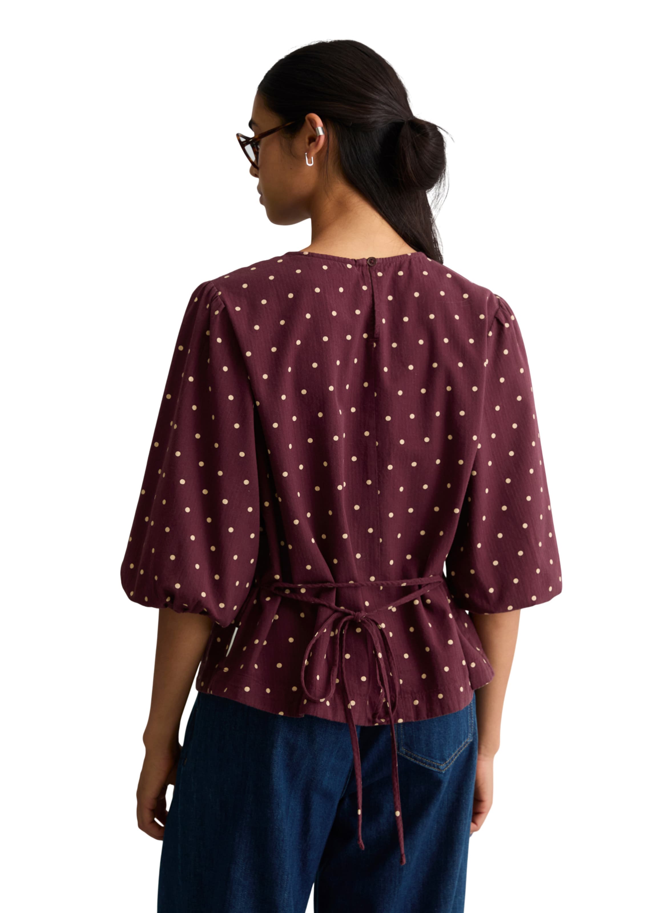 Marc O'Polo DENIM Blouse in Rood