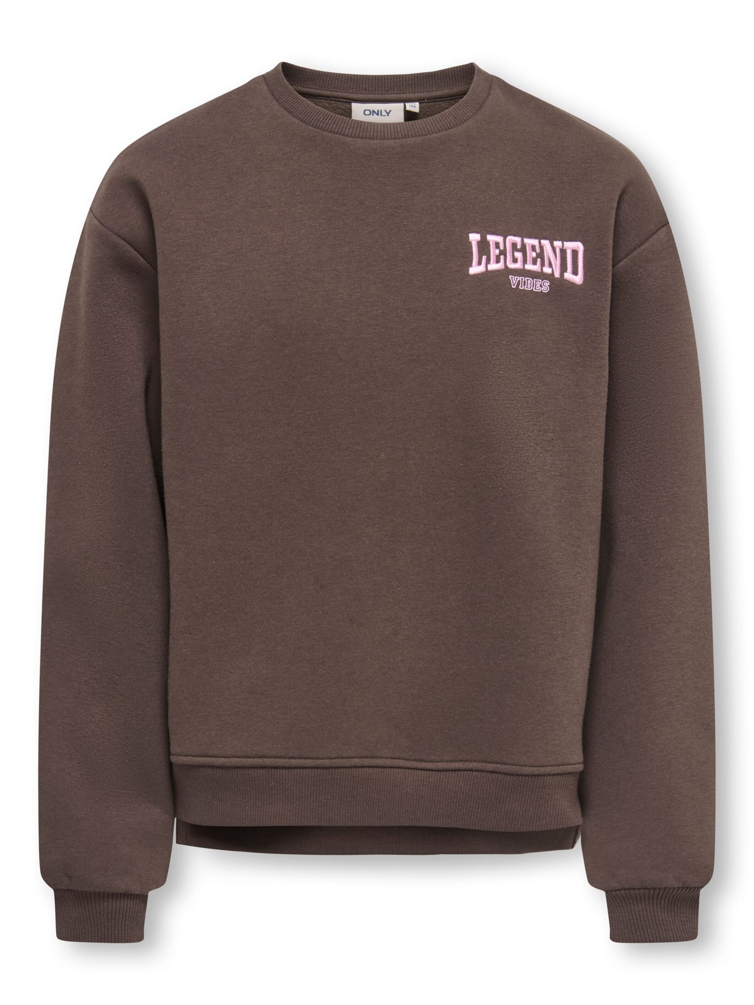 KIDS ONLY GIRL Sweater 'vicky' in Brown: front