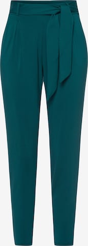 Les Lunes Tapered Bundfaltenhose 'Jade' in Blau: predná strana