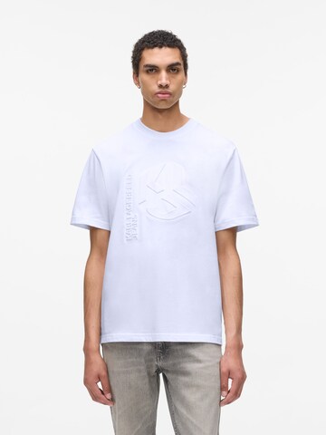 KARL LAGERFELD JEANS Bluser & t-shirts i hvid: forside