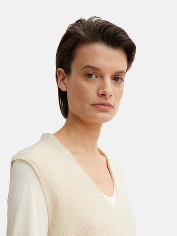 Pull-over TOM TAILOR en beige