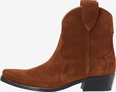 usha FESTIVAL Bottes de cowboy en cognac, Vue avec produit