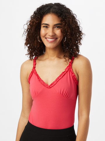 GLAMOROUS - Body camiseta en rojo: frente