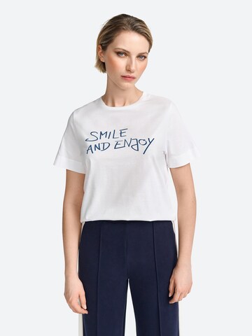 Rich & Royal T-shirt i vit: framsida