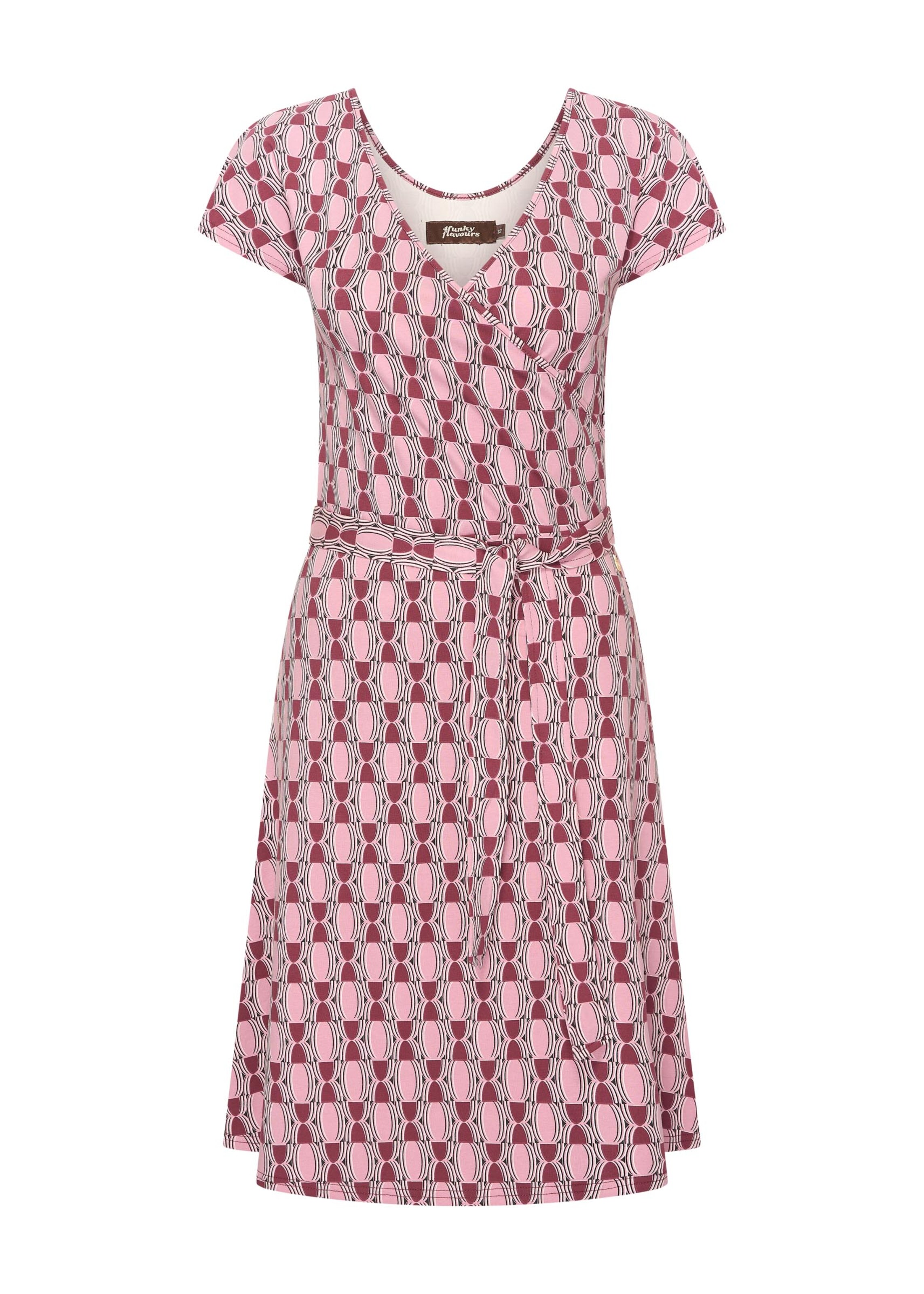 4funkyflavours Dress '100 Yard Dash' in Pink: front