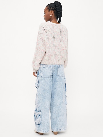 Pulover 'VMZENA' de la Vero Moda Petite pe bej