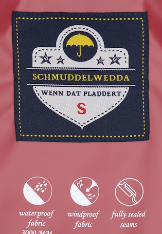 Manteau fonctionnel Schmuddelwedda en rouge