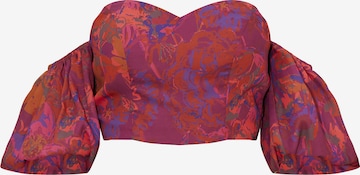 Chi Chi London Blouse in Red: front
