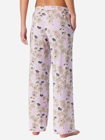 SCHIESSER Pajama pants ' Mix Relax ' in Purple