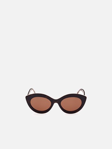 Emilio Pucci Sunglasses 'Pucci EP0203 Havana/monocolor 53/22/140 Women Sunglasses' in Brown: front