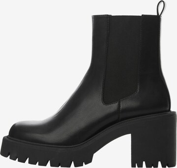 MANGO Chelsea boots 'Torna' in Zwart: voorkant