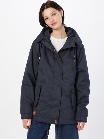 Ragwear Between-Season Jacket in Blue: front