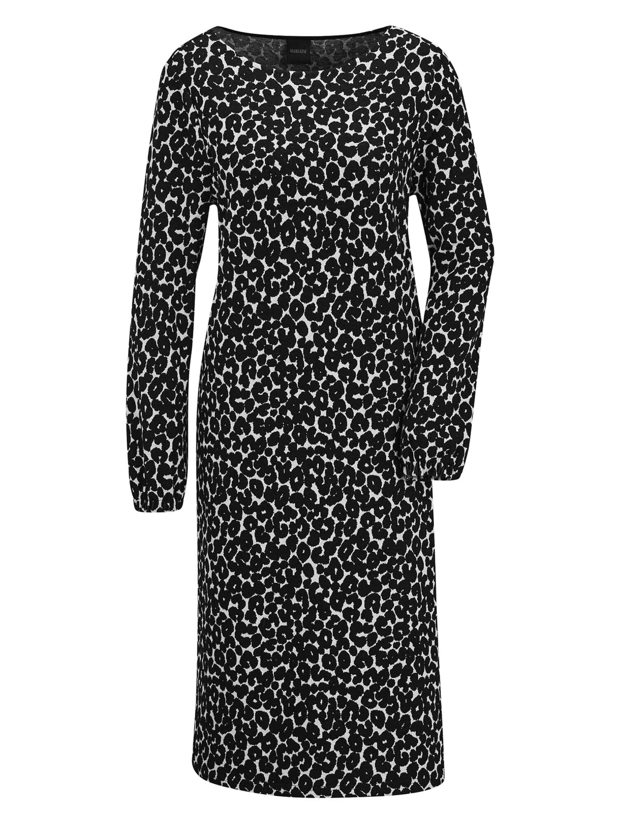 Robe MADELEINE en noir : devant