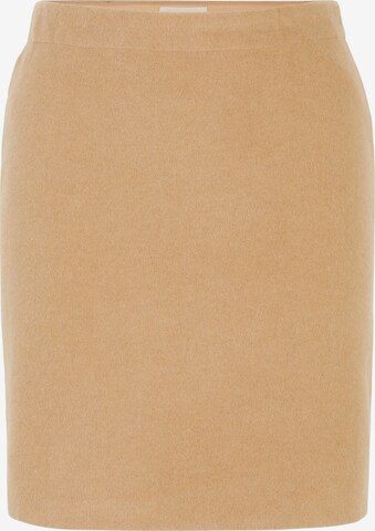 Cartoon Skirt in Beige: front