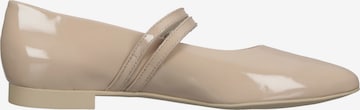 Paul Green Ballerina met riempjes in Beige