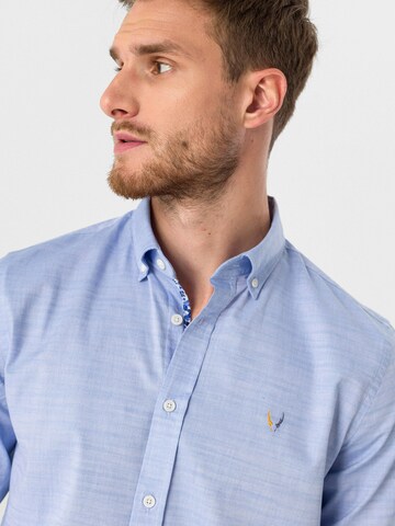 By Diess Collection - Ajuste regular Camisa en azul