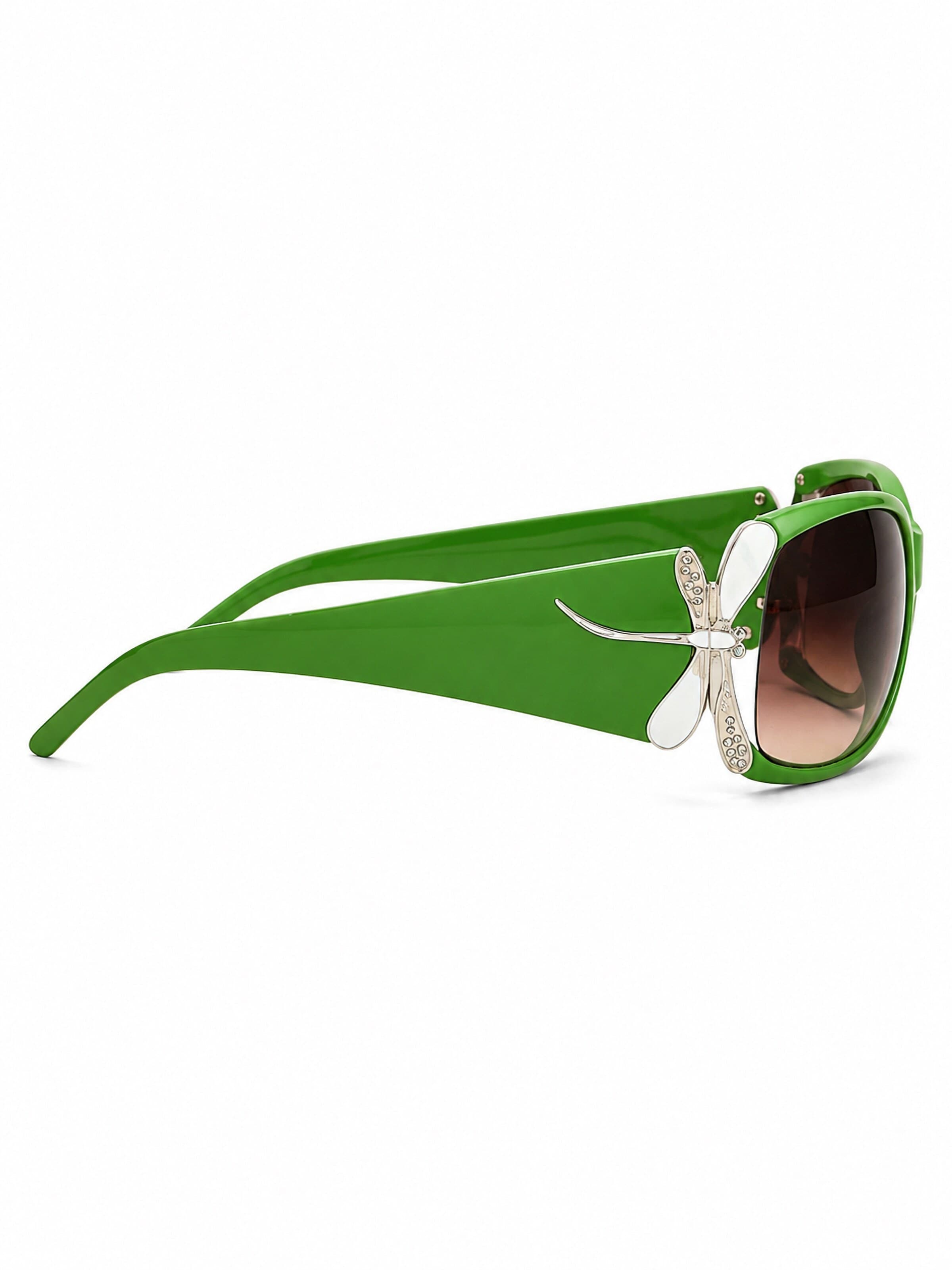 COLLEZIONE ALESSANDRO Sunglasses 'Lille' in Green