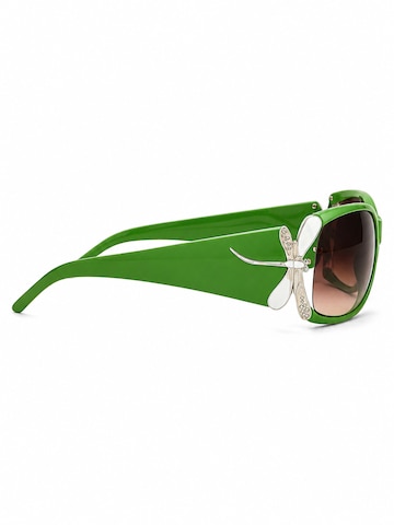 COLLEZIONE ALESSANDRO Sunglasses 'Lille' in Green
