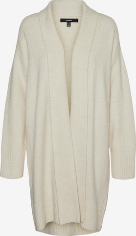 VERO MODA Gebreid vest 'HEIDI' in Beige: voorkant