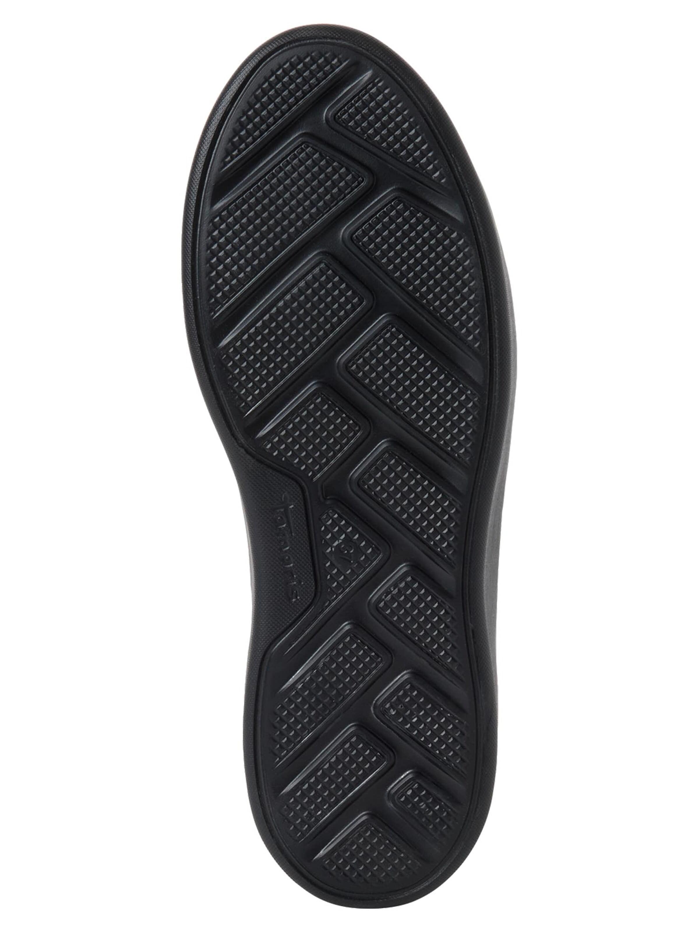 Tamaris Sneakers laag 'Basic' in Zwart