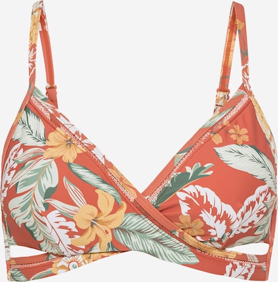 SUNSEEKER Bikini gornji dio 'Suva' veličine 65-70/A/B u boja pijeska / menta / pastelno zelena / narančasta / tamno narančasta, Pregled proizvoda