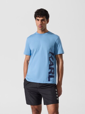 Karl Lagerfeld Paita värissä sininen: etupuoli