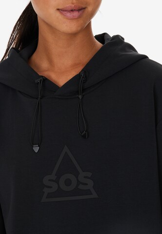 SOS Sweatshirt 'Vail' in Schwarz