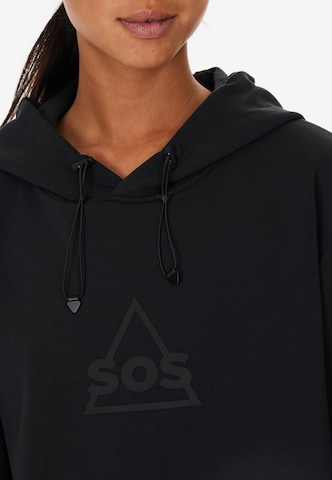 SOS Sweatshirt 'Vail' in Zwart