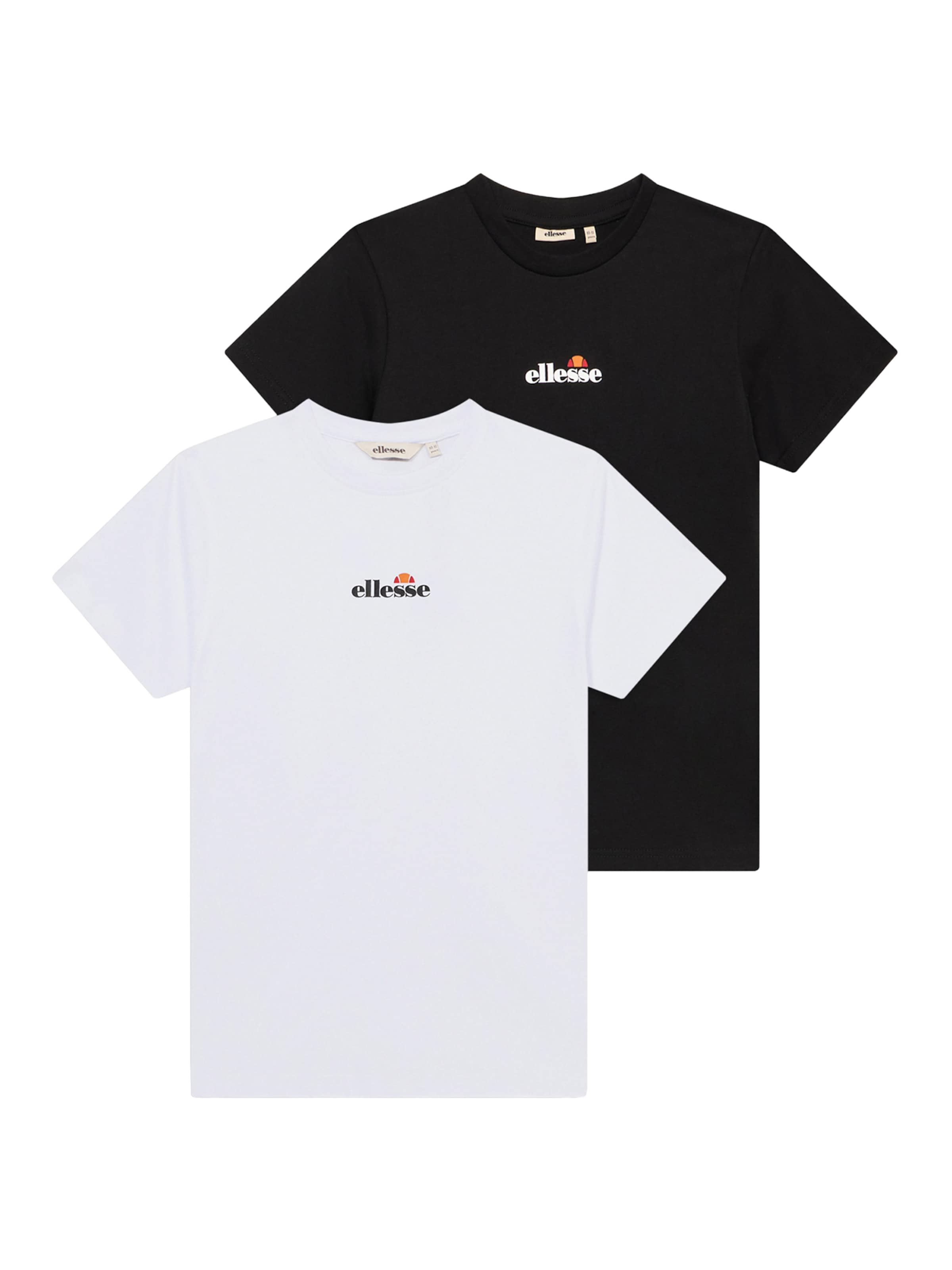 ELLESSE T-Shirt 'Duranio' in Schwarz: Vorderseite