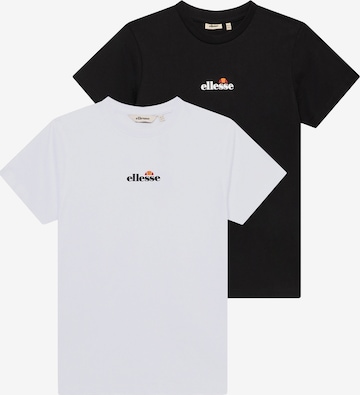 ELLESSE T-Shirt 'Duranio' in Schwarz: Vorderseite