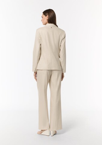 Blazer COMMA en beige : derrière
