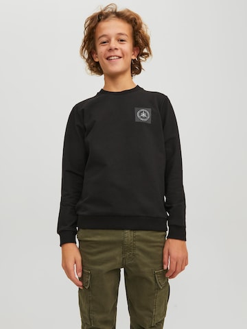 Sweat 'Cofilo' Jack & Jones Junior en noir : devant