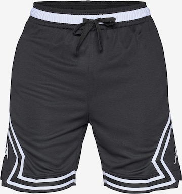 juoda Jordan Standartinis Sportinės kelnės: priekis