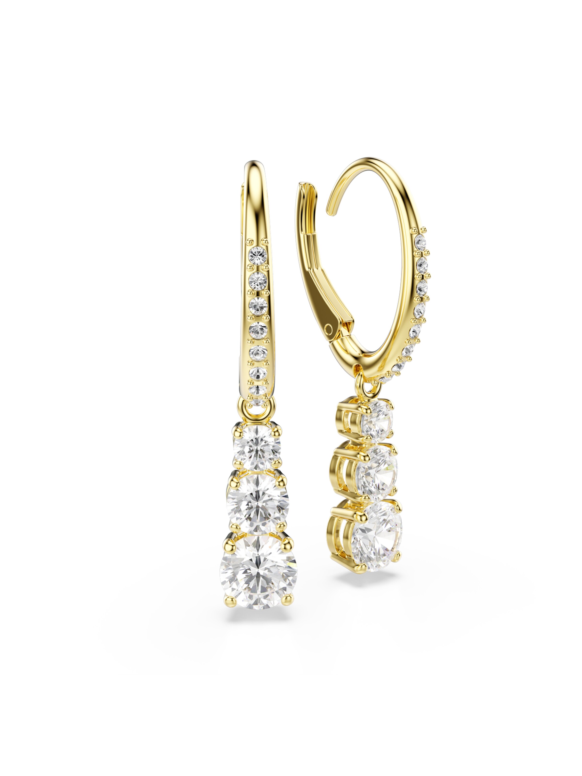 Boucles d'oreilles 'Stilla' Swarovski en or