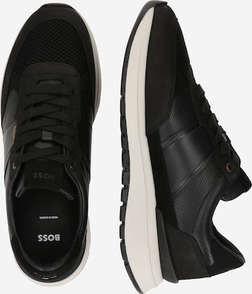 BOSS Black Sneaker low 'Jace_Runn_lmme' i sort