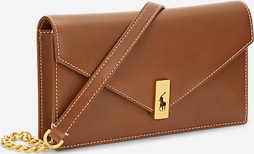 Polo Ralph Lauren Pisemska torbica | rjava barva: sprednja stran
